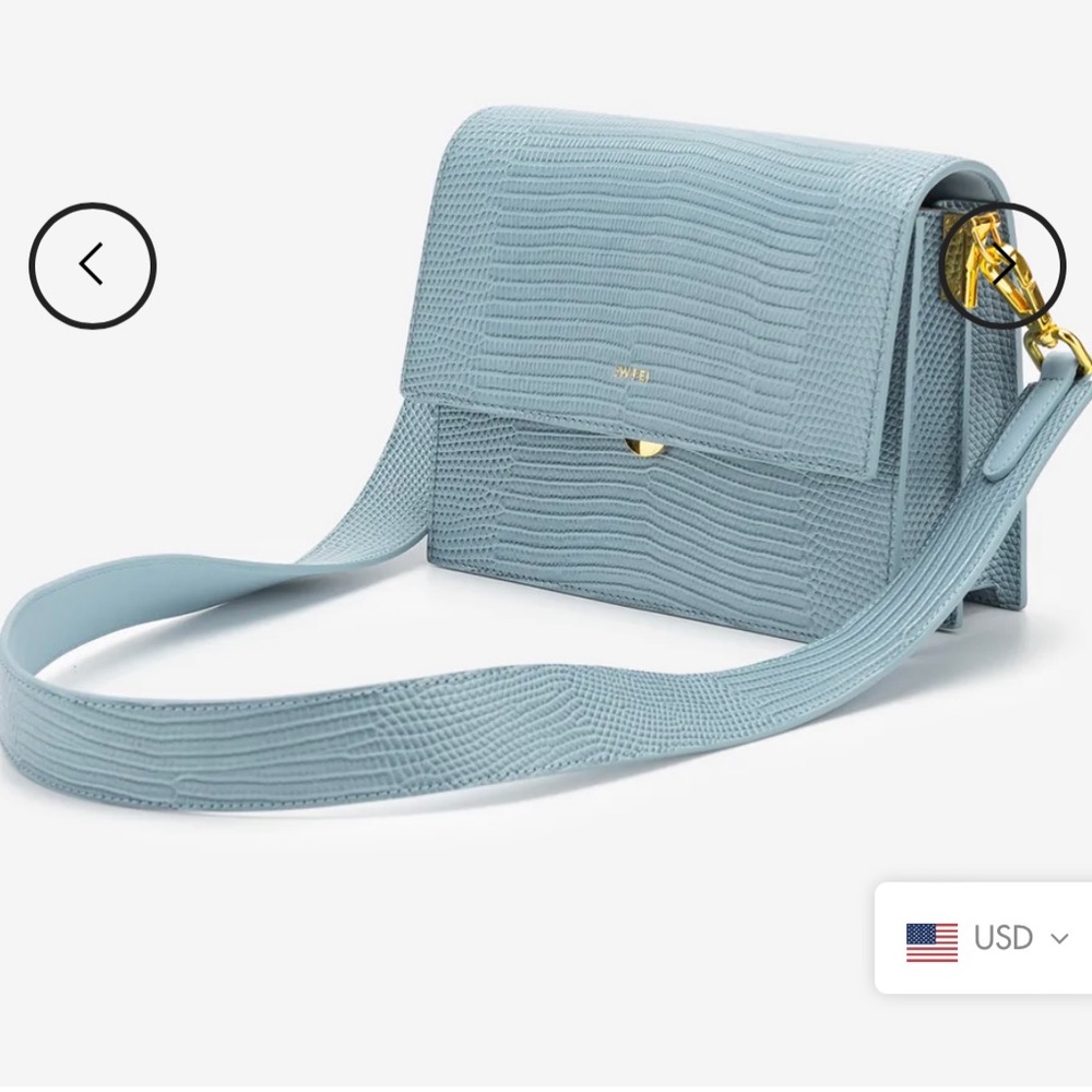 JW PEI mini flap bag
